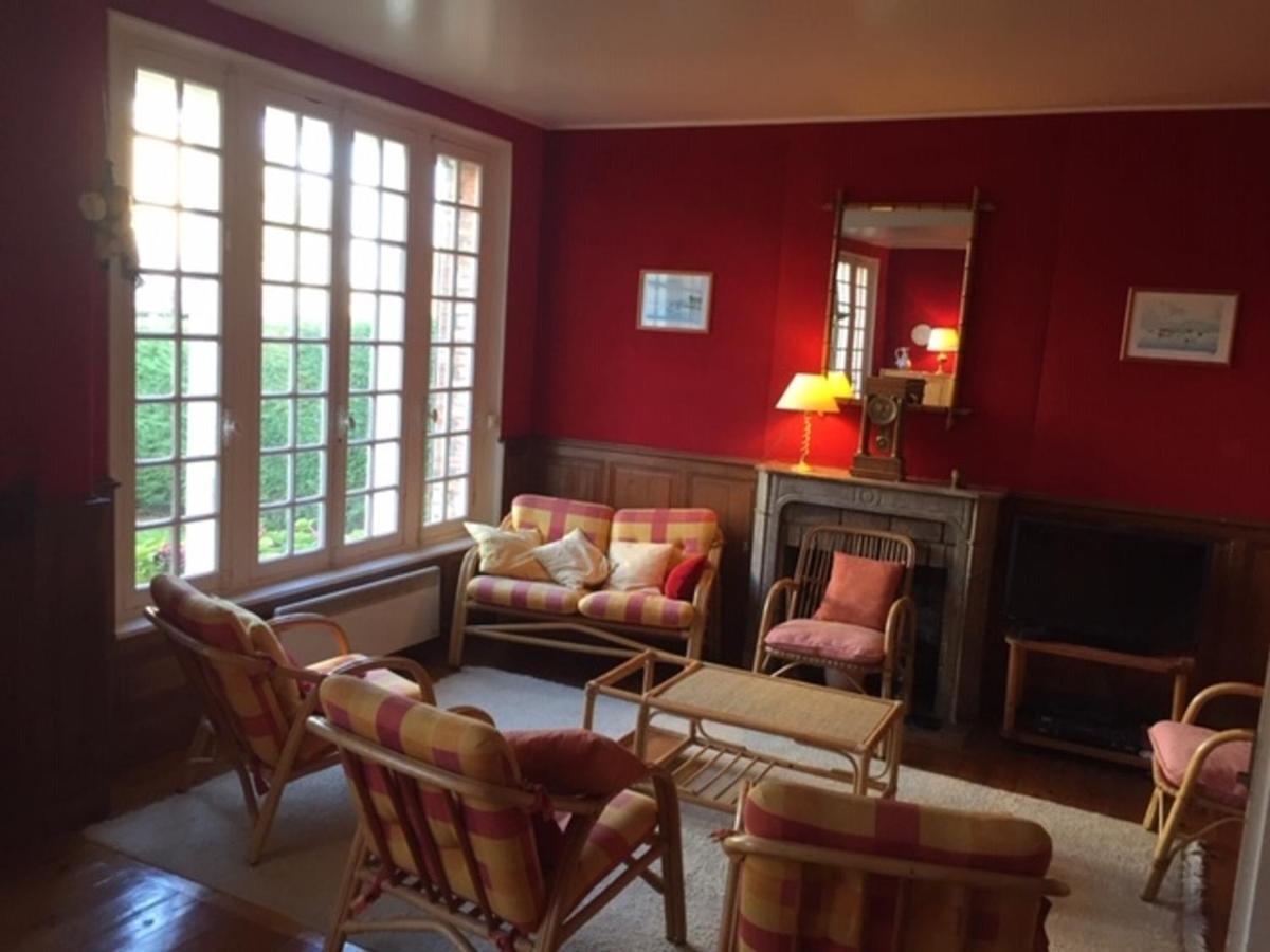 Villa Proche Centre Et Plage, 5 Chambres, Jardin, Terrasse, Parking - Fr-1-712-37 Villers-sur-Mer Exteriör bild
